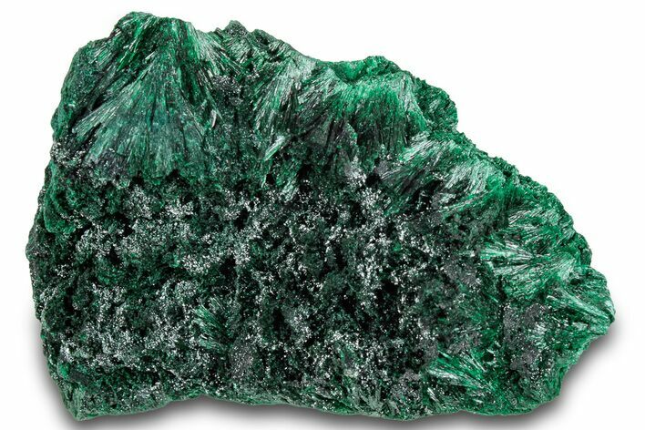 Silky Fibrous Malachite Cluster - DR Congo #294666